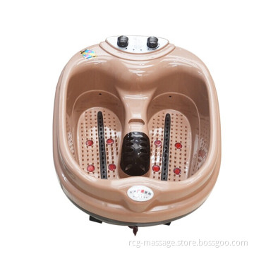 Rocaog SPA Foot Massage Tub with Infrared Bath Device Magnetic Heating Rolling Vibration Heated Machine